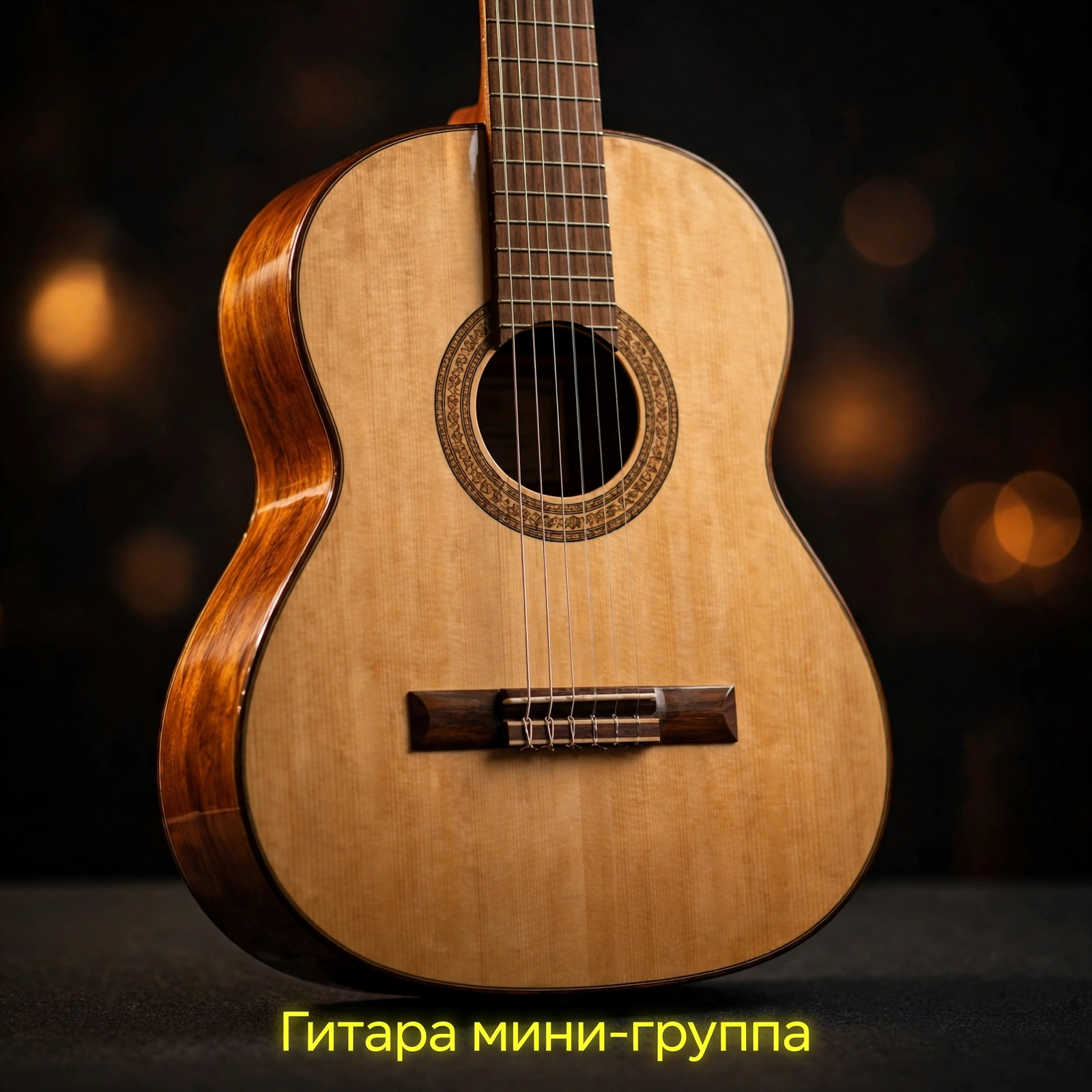 Корпус акустической гитары крупным планом — направление «Гитара · мини-группа»